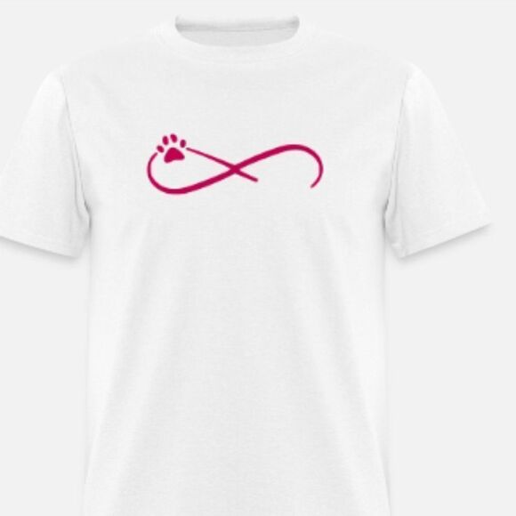 Tops - Paw Print with Infinity Symbol